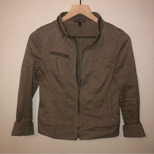 𝅺Express Moto Jacket Size 2 full zip.